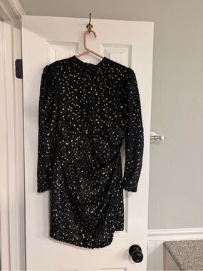 alc black and gold dress A.L.C. | Dresses | Small %0D%0ATo%20maintain%20the%20beauty%20of%20your%20garment%2C%20please%20follow%20the%20care%20instructions%20on%20the%20attached%20label HARD-TAGGED-TW-09.09.25 Color:Other Tapered Black Maternity Trousers
